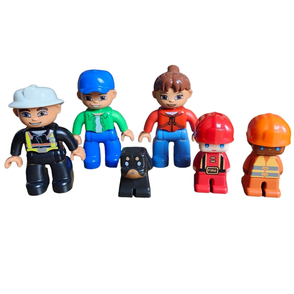 Mixed Lot Bundle of 6 Lego Duplo & Others People Characters Figures Action